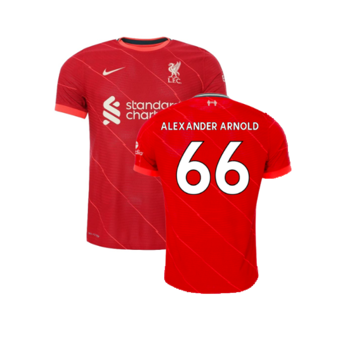 Liverpool 2021-2022 Vapor Home Shirt (Excellent) (ALEXANDER ARNOLD 66)