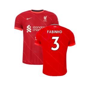 Liverpool 2021-22 Vapor Home Shirt (6XL) (Very Good) (FABINHO 3)_0