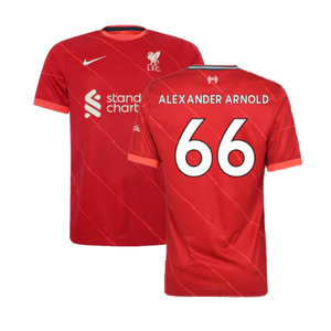 Liverpool 2021-22 Home Shirt (L)  (ALEXANDER ARNOLD 66) (Excellent)_0