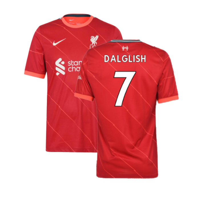 Liverpool 2021-22 Home Shirt (L) (Very Good) (DALGLISH 7)