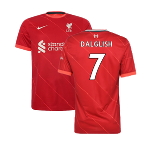 Liverpool 2021-22 Home Shirt (L)  (DALGLISH 7) (Excellent)_0