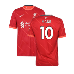 Liverpool 2021-22 Home Shirt (L) (Very Good) (MANE 10)_0