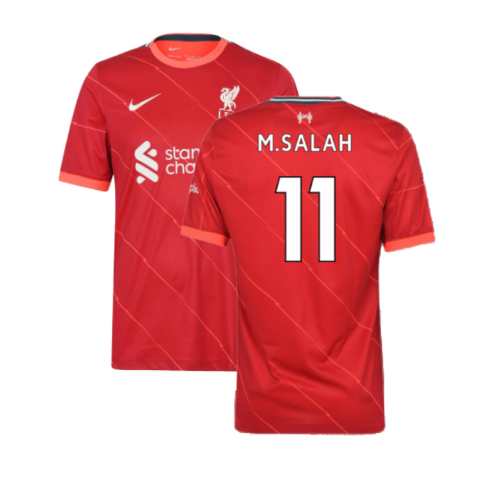 Liverpool 2021-22 Home Shirt (L) (Very Good) (M.SALAH 11)