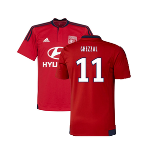 Lyon 2015-16 Away Shirt (Good) (Ghezzal 11)_0