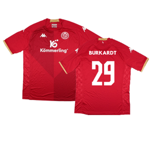 Mainz 05 2022-23 Home Shirt (XXL) (Mint) (Burkardt 29)_0