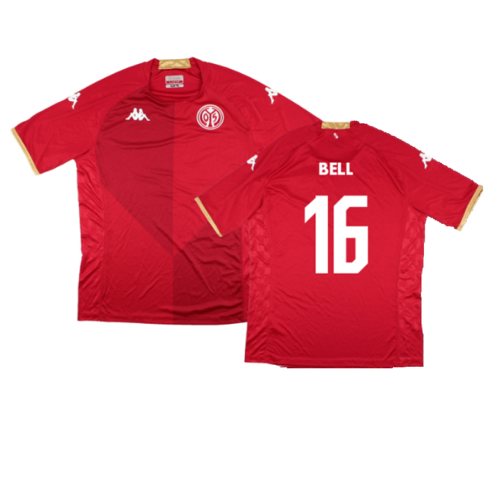 Mainz 05 2022-23 Home Shirt (Sponsorless) (L) (Mint) (Bell 16)