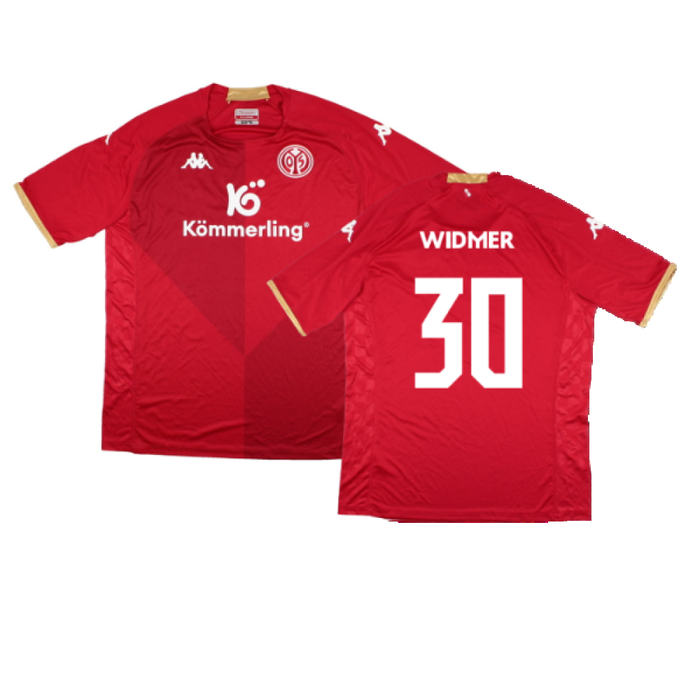 Mainz 05 2022-23 Home Shirt (XXL) (Mint) (Widmer 30)