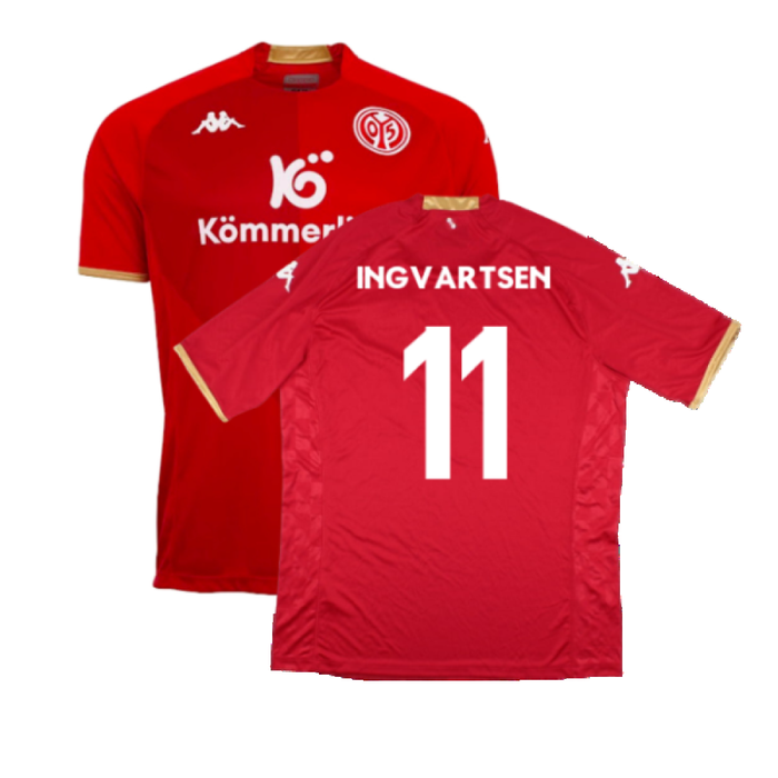 Mainz 2022-2023 Home Shirt (L) (Mint) (Ingvartsen 11)