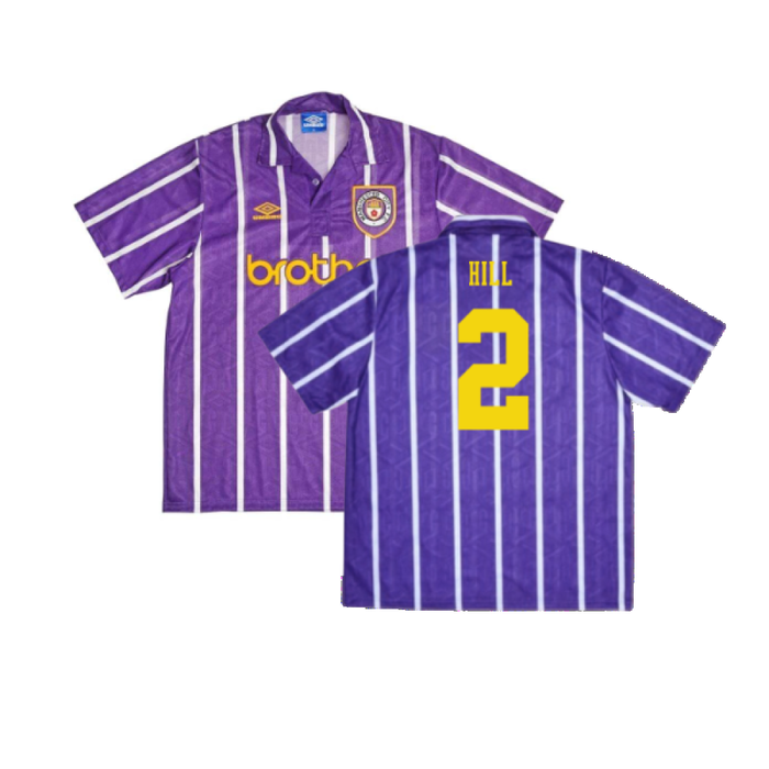 Manchester City 1992-1994 Away Shirt (XL) (Excellent) (Hill 2)