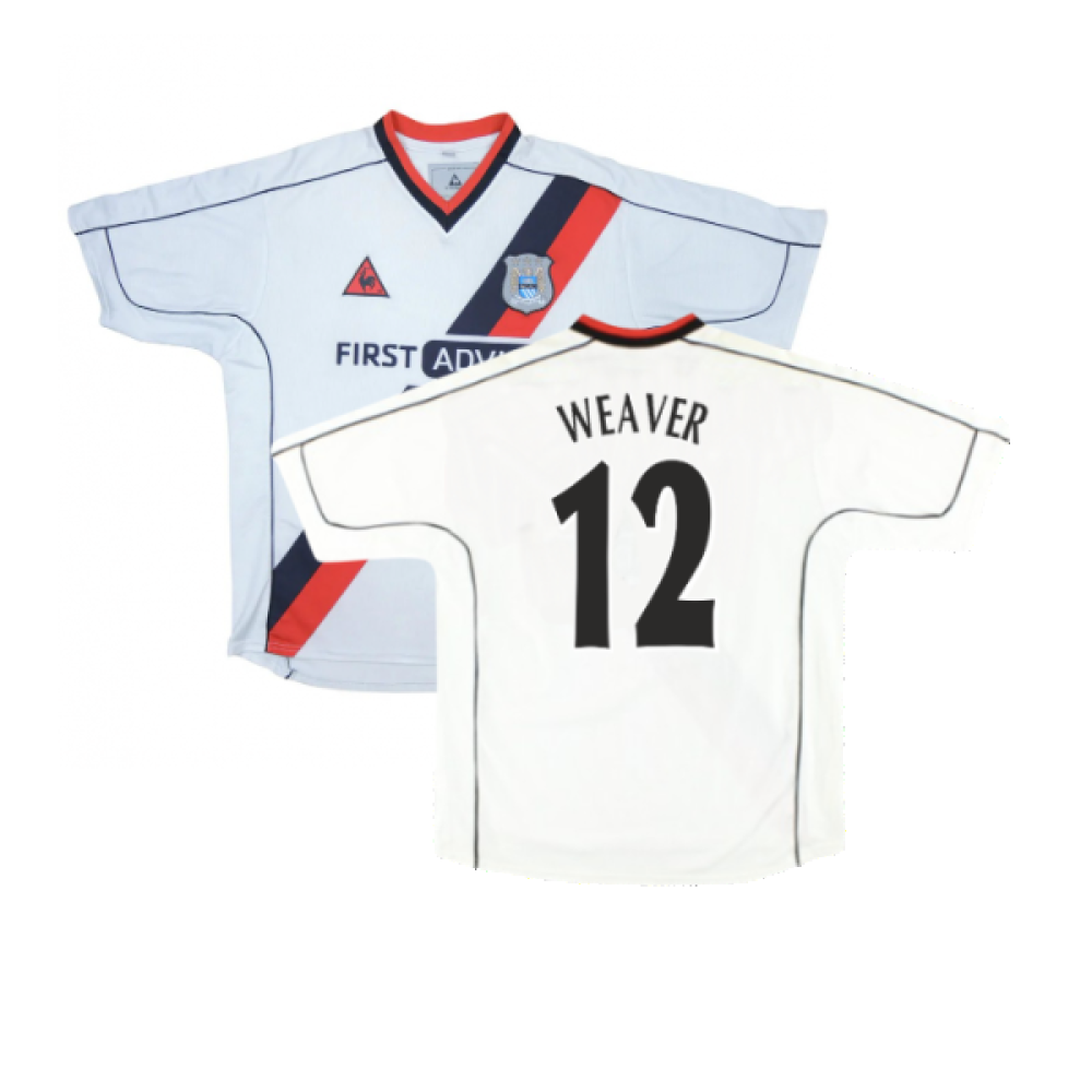 Manchester City 2002-03 Away Shirt (M) (Excellent) (Weaver 12)_0