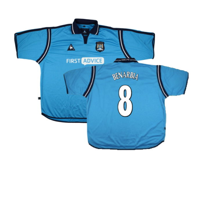 Manchester City 2002-03 Home Shirt (XXL) (Excellent) (Benarbia 8)