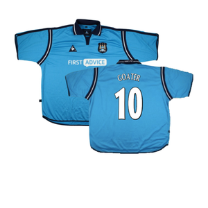 Manchester City 2002-03 Home Shirt (XXL) (Excellent) (Goater 10)_0