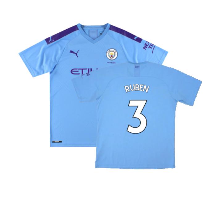 Manchester City 2019-20 Home Shirt (Excellent) (Ruben 3)