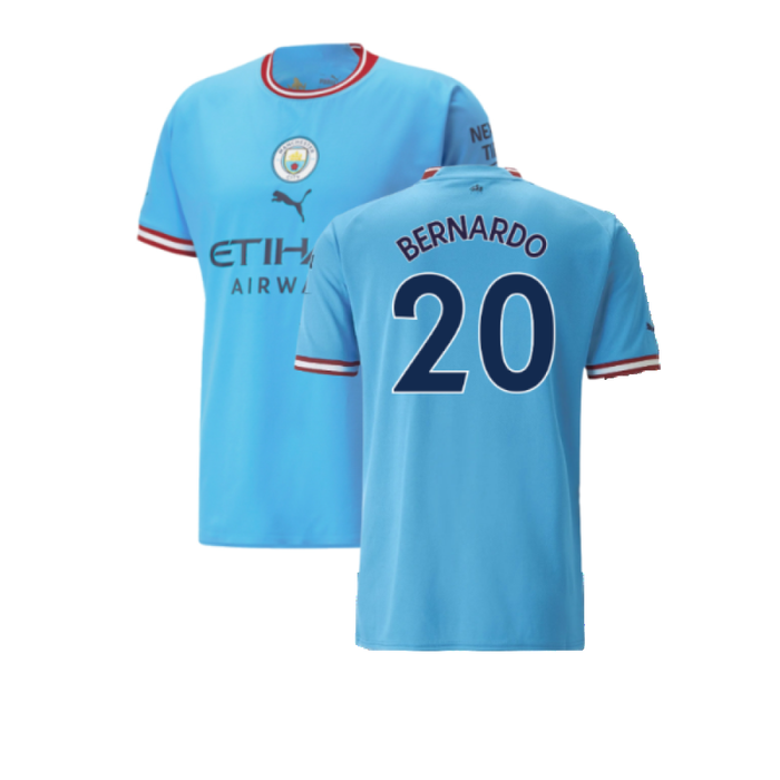 Manchester City 2022-23 Home Shirt (M) (Excellent) (Bernardo 20)