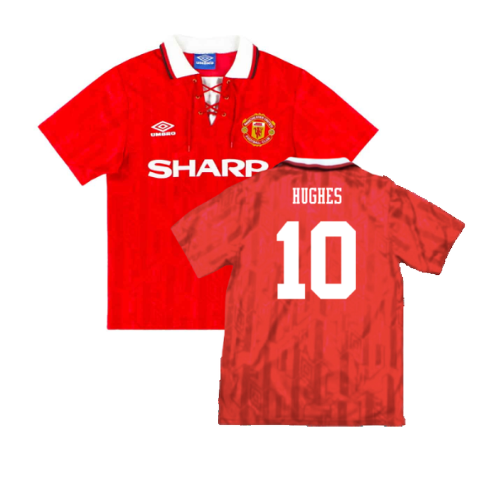 Manchester United 1992-94 Home (L) (Very Good) (Irwin 3)