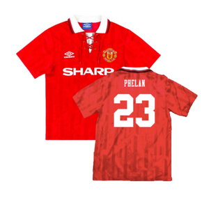 Manchester United 1992-94 Home (XXL) (Excellent) (Robson 12)_0