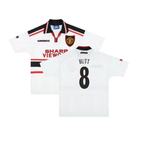 Manchester United 1997-98 Away Shirt (Very Good) (Butt 8)_0