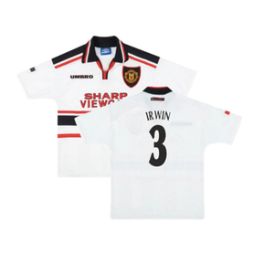 Manchester United 1997-98 Away Shirt (M) (Excellent) (Irwin 3)_0