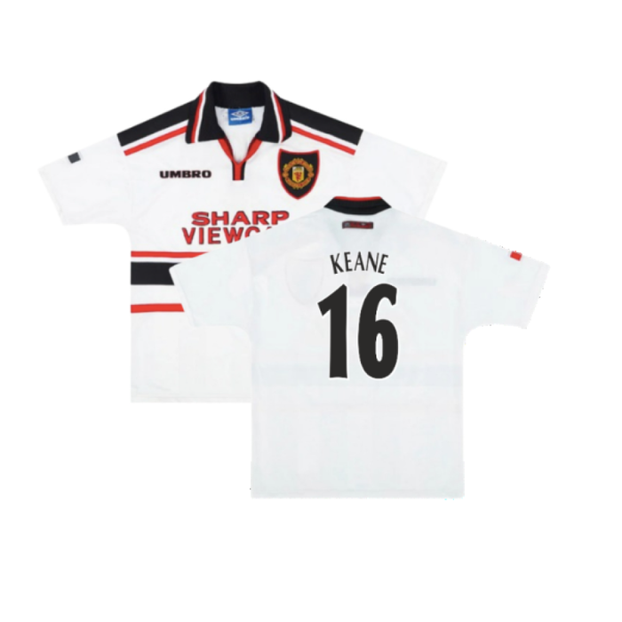 Manchester United 1997-99 Away Shirt (XXL) (Excellent) (Keane 16)