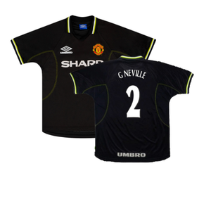 Manchester United 1998-99 Third Shirt (L) (Excellent) (G Neville 2)_0