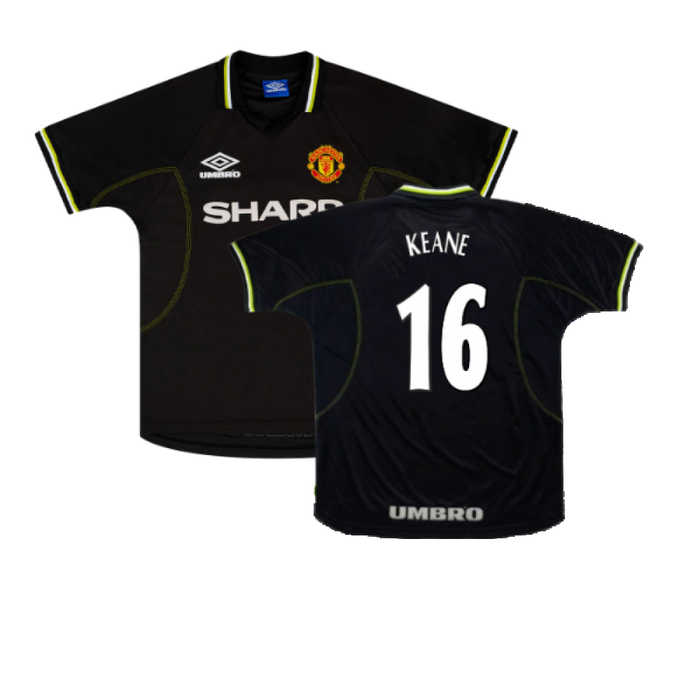 Manchester United 1998-99 Third Shirt (Very Good) (Keane 16)