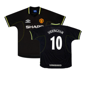 Manchester United 1998-99 Third Shirt (Very Good) (Sheringham 10)_0