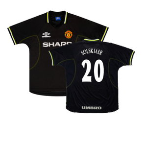 Manchester United 1998-99 Third Shirt (Excellent) (Solskjaer 20)_0