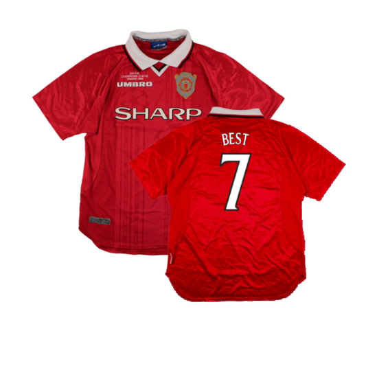 Manchester United 1999-00 European Home Shirt (M) (Excellent) (Best 7)_0