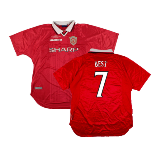 Manchester United 1999-2000 Champions League Home Shirt (XXL) (Excellent) (Best 7)_0
