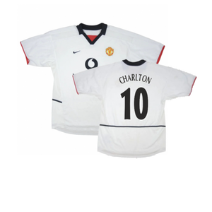 Manchester United 2002-03 Away Shirt (Very Good) (Charlton 10)_0