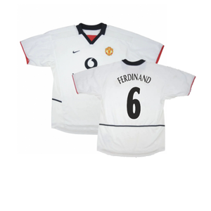 Manchester United 2002-03 Away Shirt (Very Good) (Ferdinand 6)_0