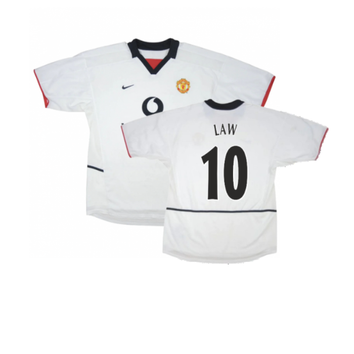 Manchester United 2002-03 Away Shirt (Very Good) (Law 10)