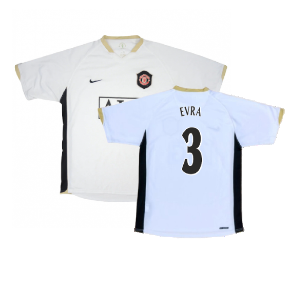 Manchester United 2006-07 Away Shirt (XL) (Good) (Evra 3)_0