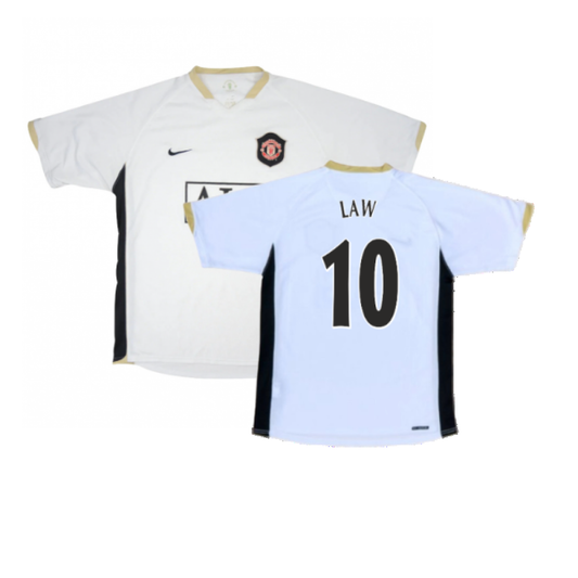 Manchester United 2006-07 Away Shirt (XL) (Good) (LAW 10)_0