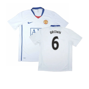 Manchester United 2008-09 Away Shirt (3XL) (Very Good) (Brown 6)_0