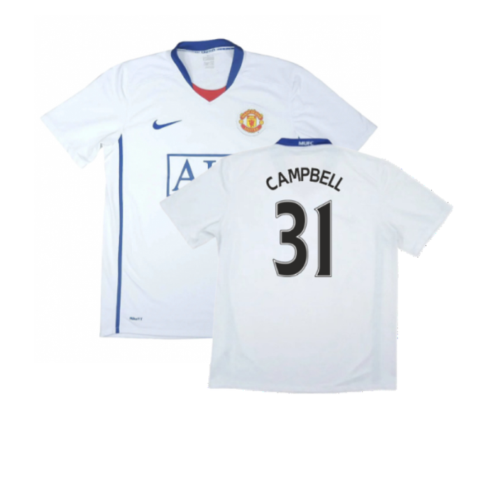 Manchester United 2008-09 Away Shirt (3XL) (Very Good) (Campbell 31)