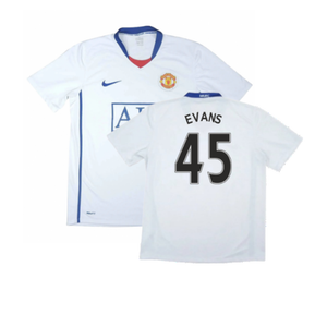 Manchester United 2008-09 Away Shirt (3XL) (Very Good) (Evans 45)_0