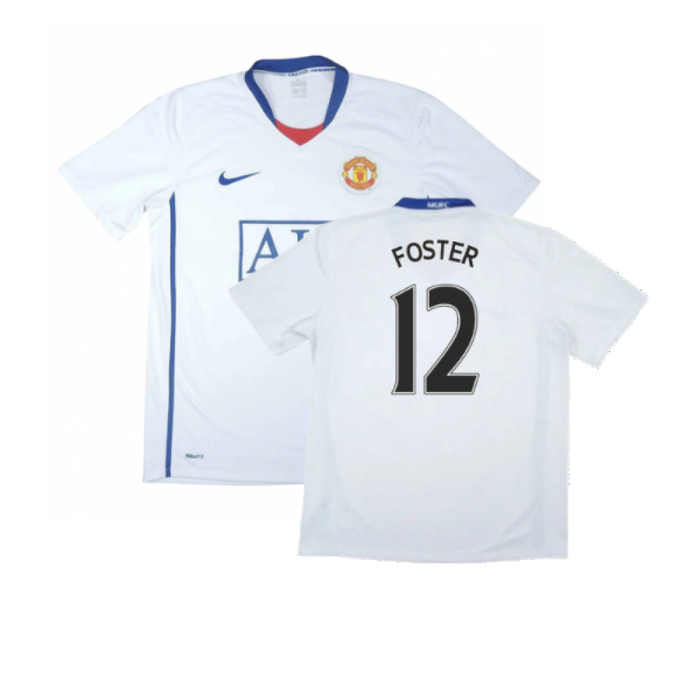 Manchester United 2008-09 Away Shirt (3XL) (Very Good) (Foster 12)