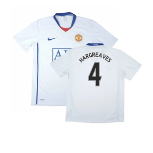 Manchester United 2008-09 Away Shirt (3XL) (Very Good) (Hargreaves 4)_0