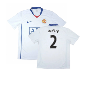 Manchester United 2008-09 Away Shirt (3XL) (Very Good) (Neville 2)_0