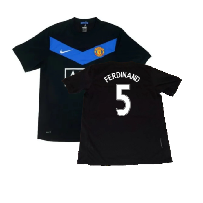 Manchester United 2010-11 Third Shirt (Excellent) (Ferdinand 5)