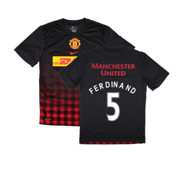 Manchester United 2010-2011 Training Shirt (M) (Ferdinand 5) (Excellent)