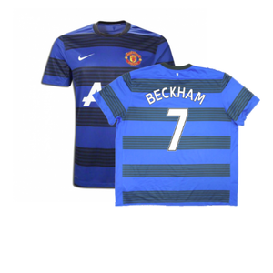 Manchester United 2011-12 Away Shirt (S) (Excellent) (BECKHAM 7)_0