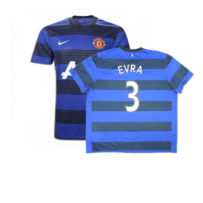 Manchester United 2011-12 Away Shirt (S) (Excellent) (Evra 3)