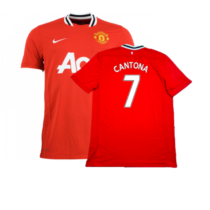 Manchester United 2011-12 Home Shirt (L) (Excellent) (CANTONA 7)