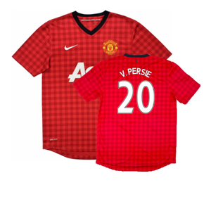 Manchester United 2012-13 Home Shirt (Good) (V. Persie 20)_0