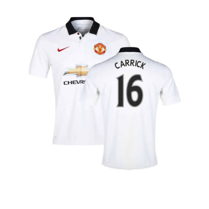 Manchester United 2014-15 Away Shirt (XL) (Excellent) (Carrick 16)