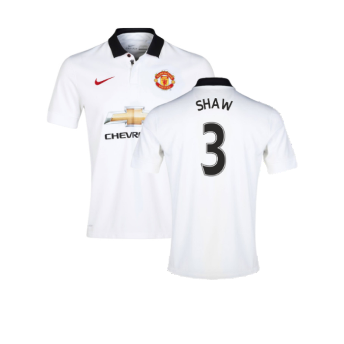 Manchester United 2014-15 Away Shirt (3XL) (Excellent) (Shaw 3)