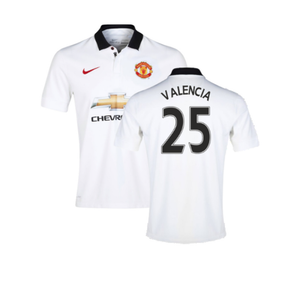 Manchester United 2014-15 Away Shirt (3XL) (Excellent) (Valencia 25)_0