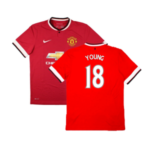 Manchester United 2014-15 Home Shirt (Good) (Young 18)_0